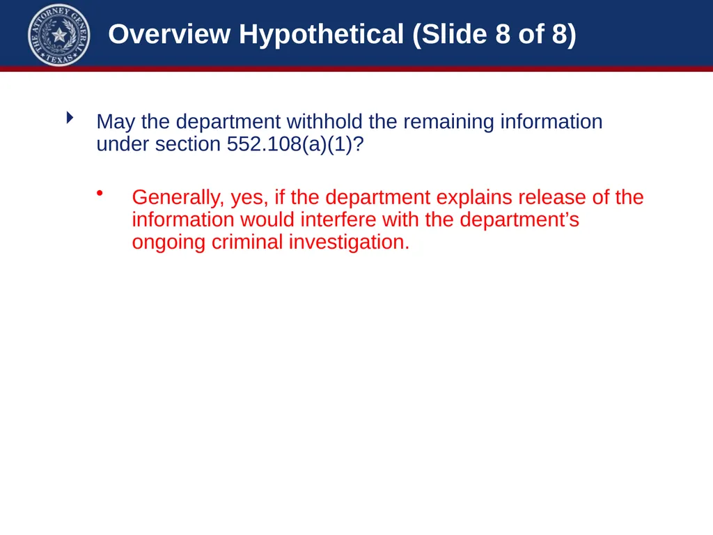 Law Enforcement: Body Worn Cameras Michelle Case - slide 55 of 56