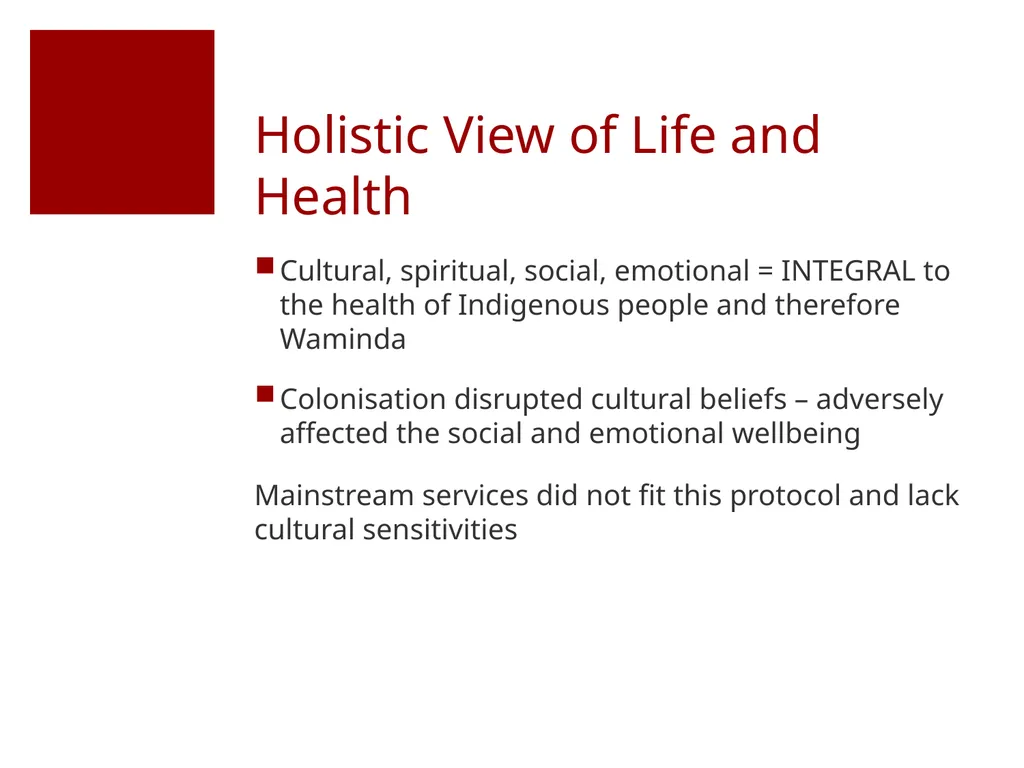 Waminda’s Dead, or deadly Program Willow Firth & - slide 2 of 18