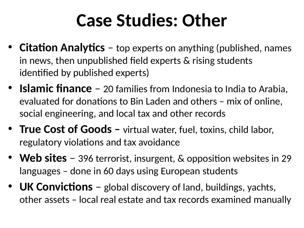 Open Source Intelligence (OSINT) Done Right - slide 35 of 40