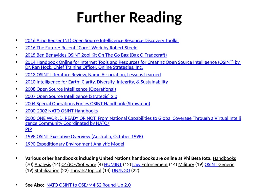 Open Source Intelligence (OSINT) Done Right - slide 39 of 40