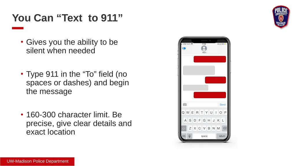 Safety Awareness Review Provided by UW Emergency - slide 6 of 13