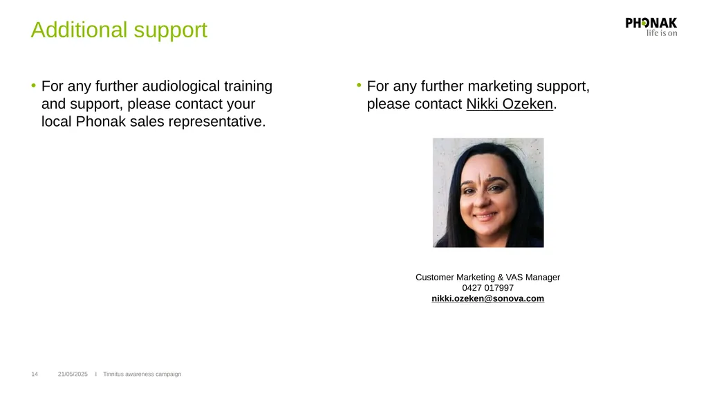 Tinnitus awareness week 7 – 13 February 2022 - slide 14 of 15