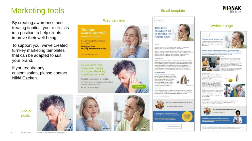 Tinnitus awareness week 7 – 13 February 2022 - slide 8 of 15