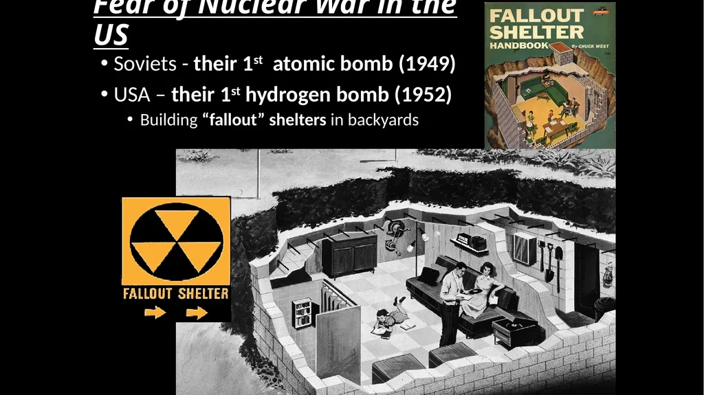 Aim: How did nuclear production and Cold War - slide 5 of 18