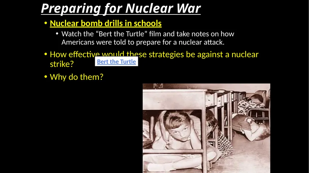 Aim: How did nuclear production and Cold War - slide 6 of 18
