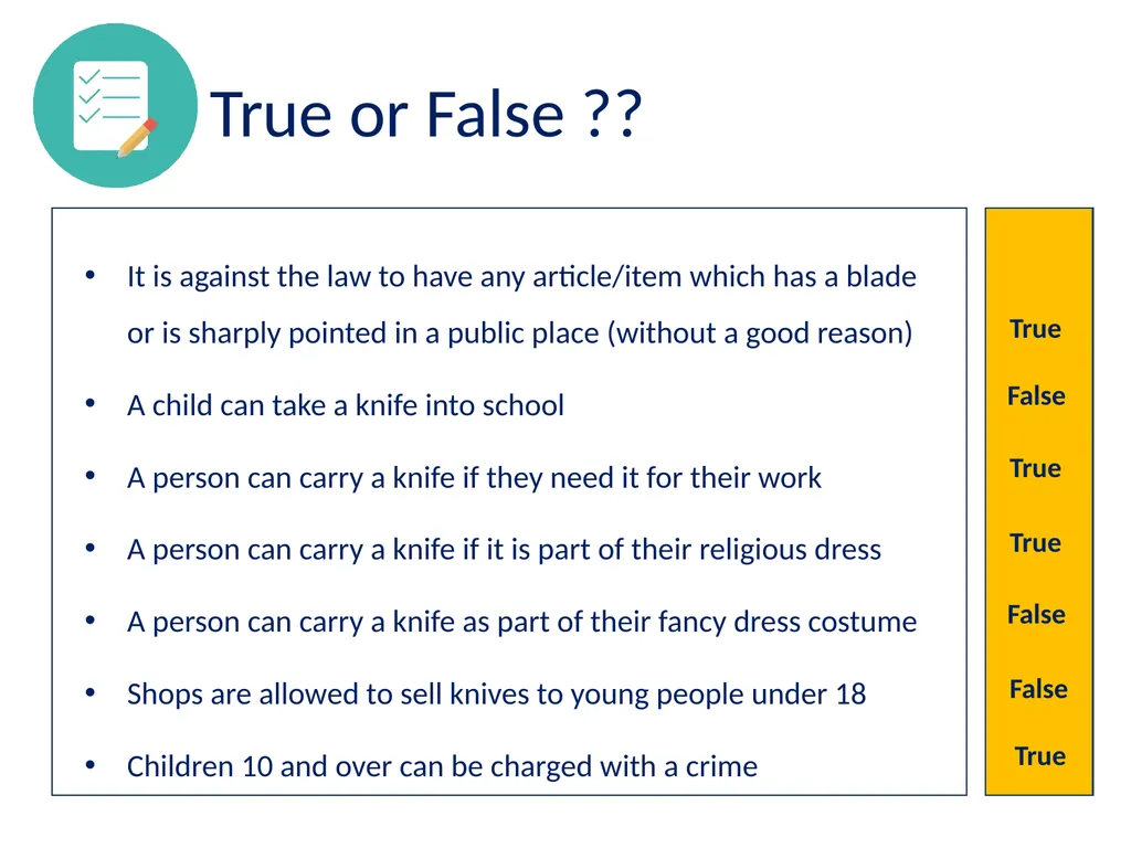 Year 5 Knife Crime Lesson Slides designed in - slide 8 of 21