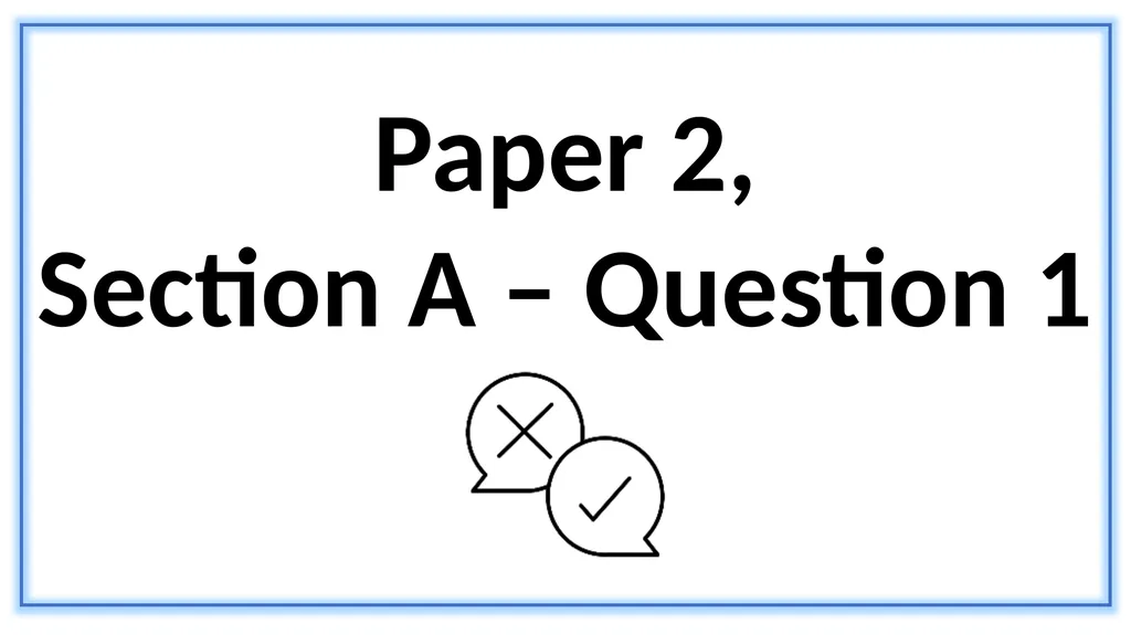 AQA English Language – Paper 2, Section A Stuart - slide 7 of 25