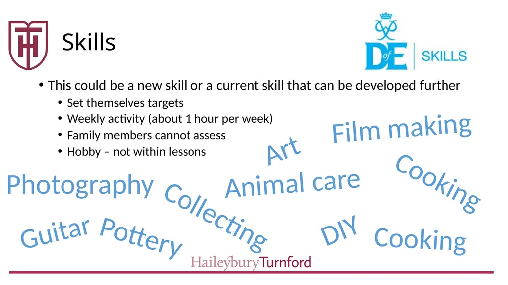 Duke of Edinburgh 2019 Cohort What is the Duke of - slide 8 of 19