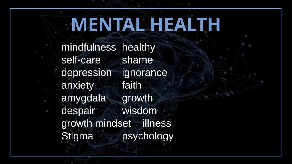 mindfulness healthy self-care shame depression - slide 2 of 28