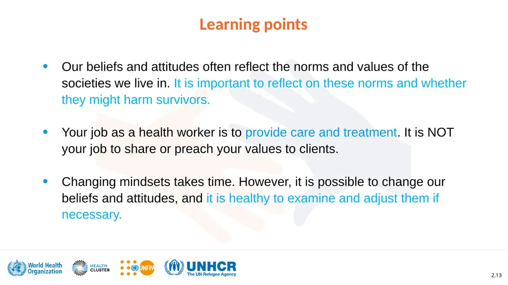 Clinical management of rape and intimate partner - slide 13 of 15
