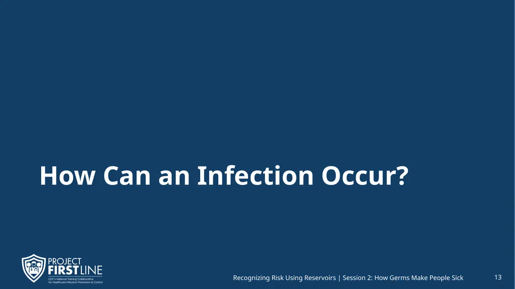 How Germs Make People Sick Recognizing Risk Using - slide 13 of 25