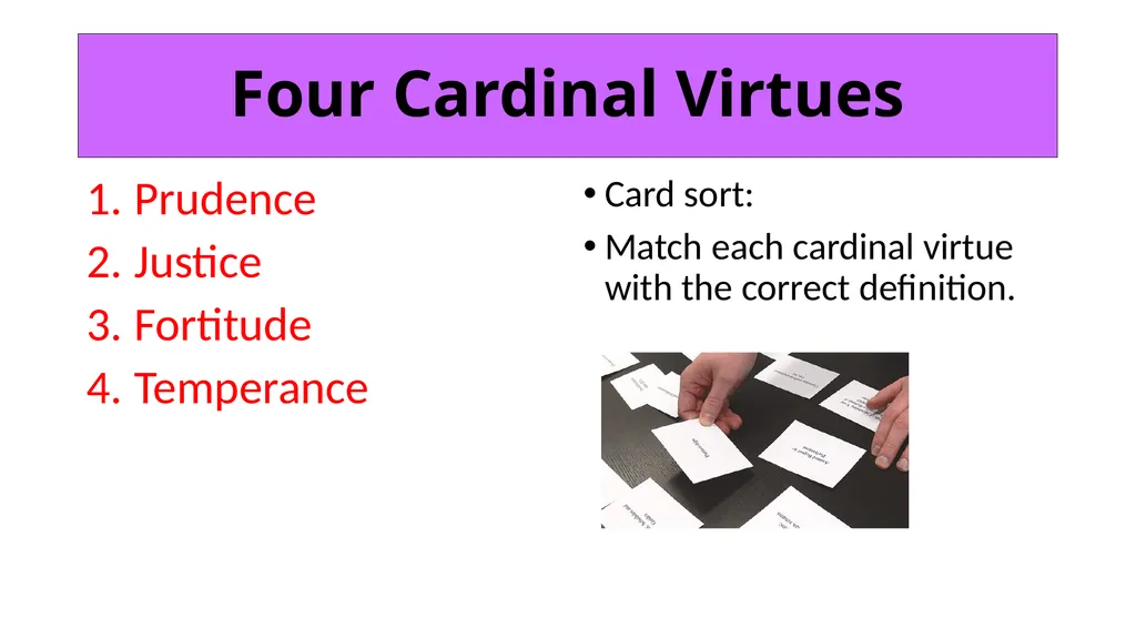 ETHICS Theme 2: Deontological Ethics B: Aquinas’ - slide 48 of 60