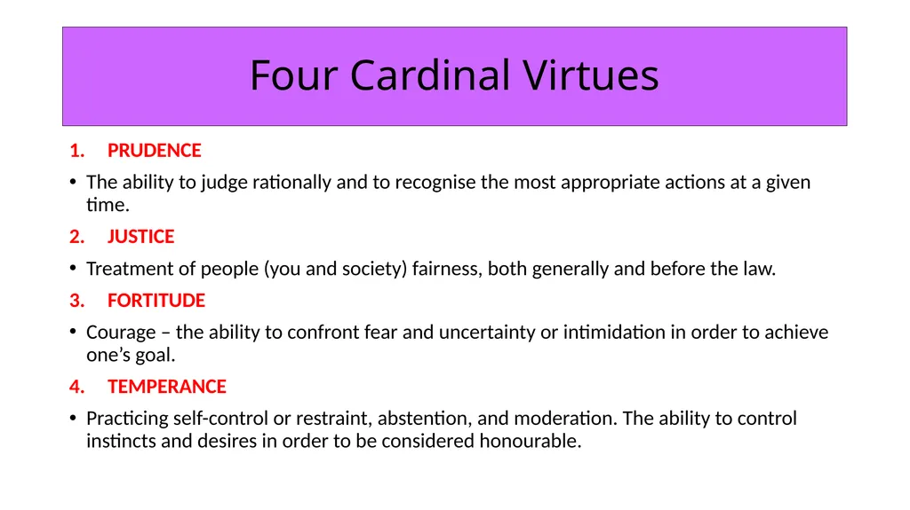 ETHICS Theme 2: Deontological Ethics B: Aquinas’ - slide 49 of 60