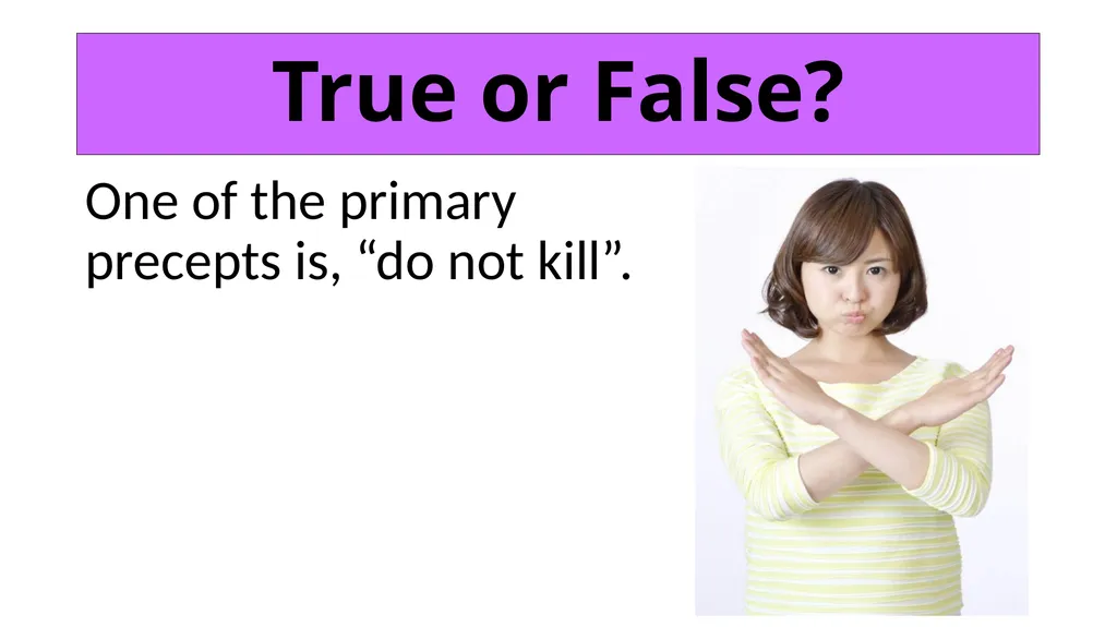 ETHICS Theme 2: Deontological Ethics B: Aquinas’ - slide 19 of 60