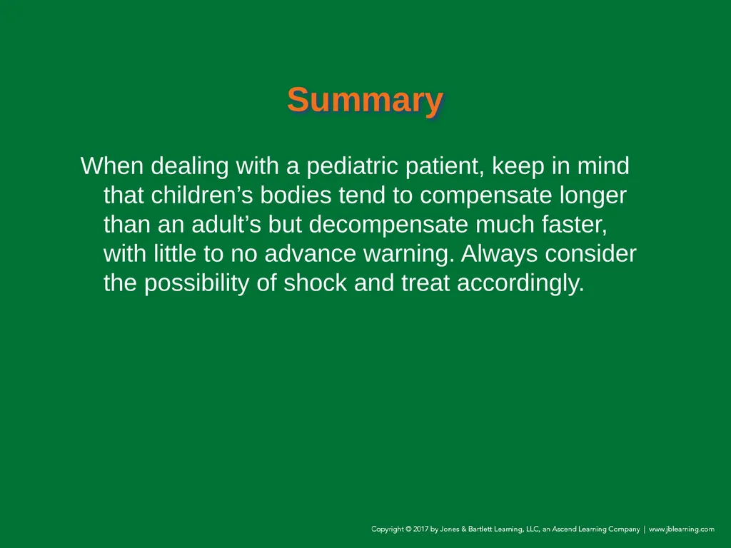 Chapter 34 Pediatric Emergencies Part 1 You and - slide 13 of 13