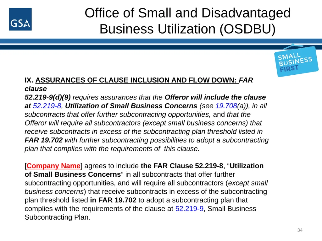 1 Office of Small and Disadvantaged Business - slide 34 of 45