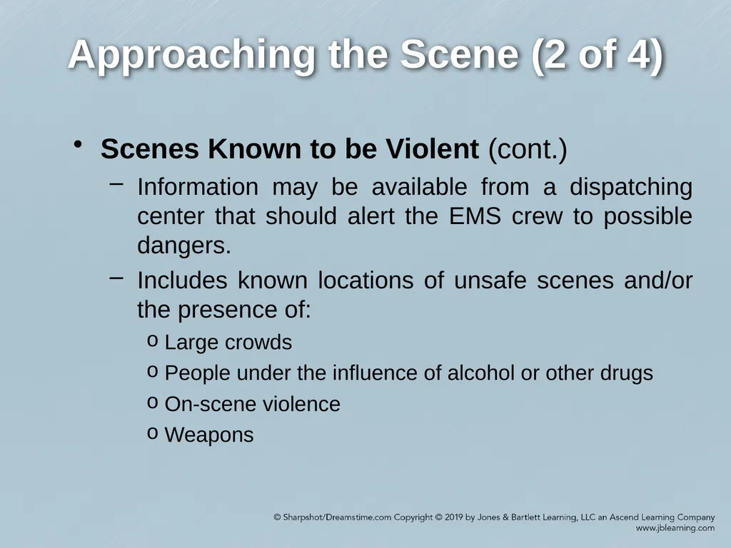 Chapter 55 Crime Scene Awareness Focused Lecture - slide 3 of 28