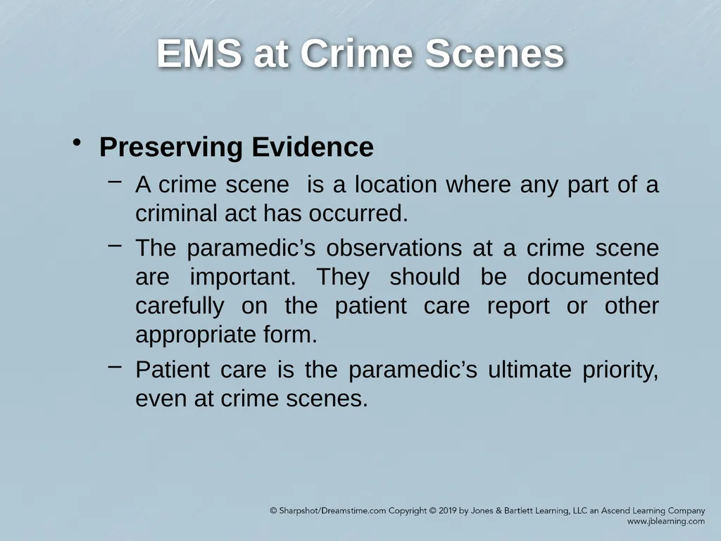 Chapter 55 Crime Scene Awareness Focused Lecture - slide 28 of 28