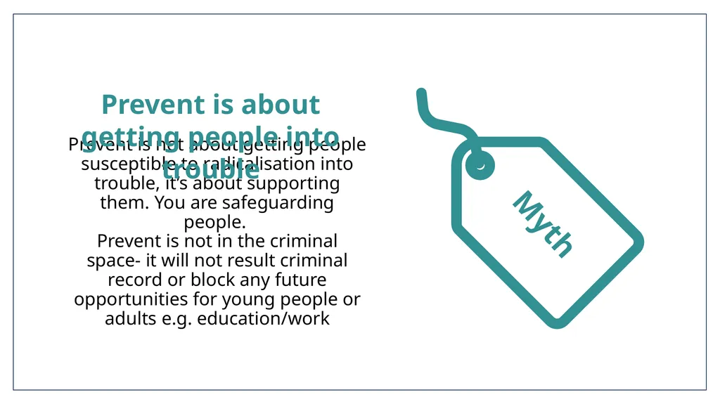 Prevent Training What is Prevent? Ideology and - slide 7 of 29