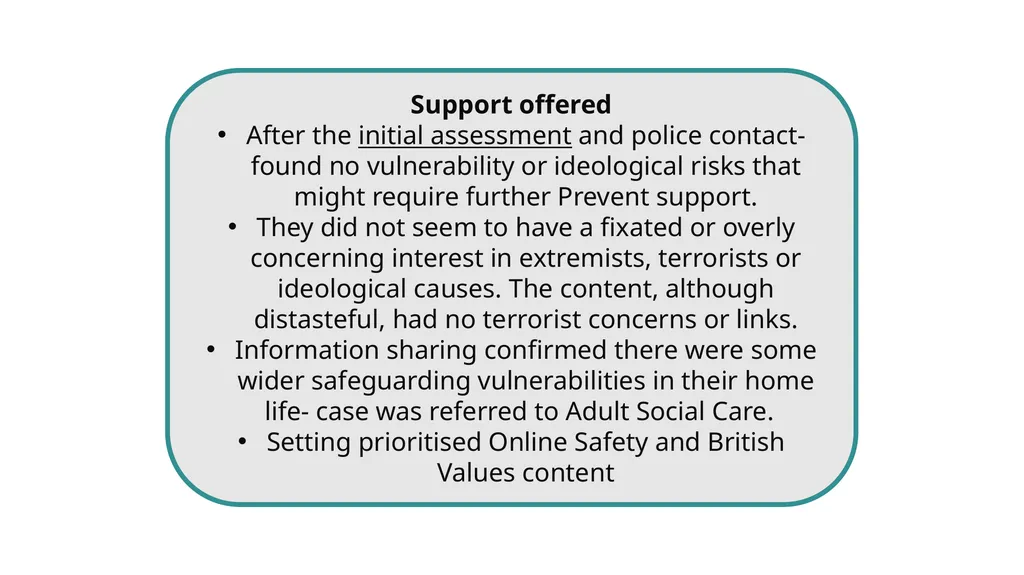 Prevent Training What is Prevent? Ideology and - slide 21 of 29