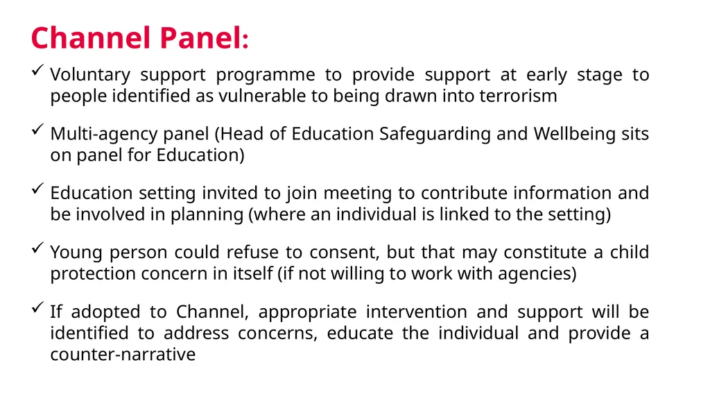 Keeping Children Safe in Education: Prevent - slide 25 of 31