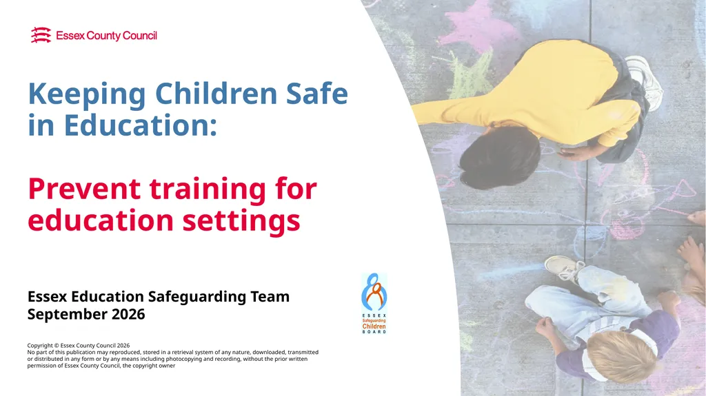 Keeping Children Safe in Education: Prevent - slide 1 of 31