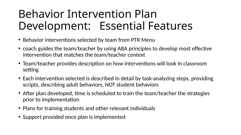 E16-The Prevent-Teach-Reinforce FBA/BIP Model for - slide 49 of 73
