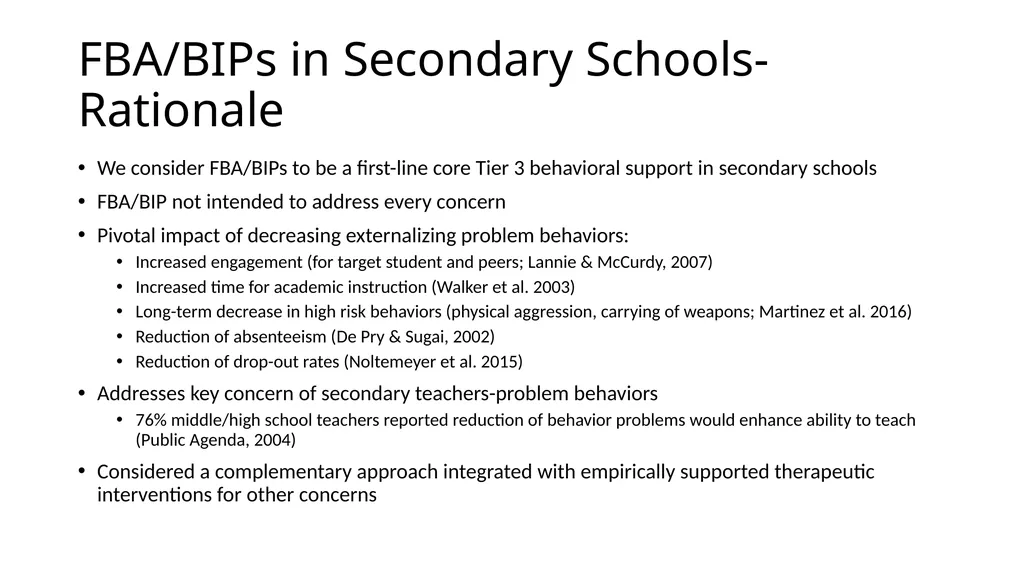 E16-The Prevent-Teach-Reinforce FBA/BIP Model for - slide 9 of 73