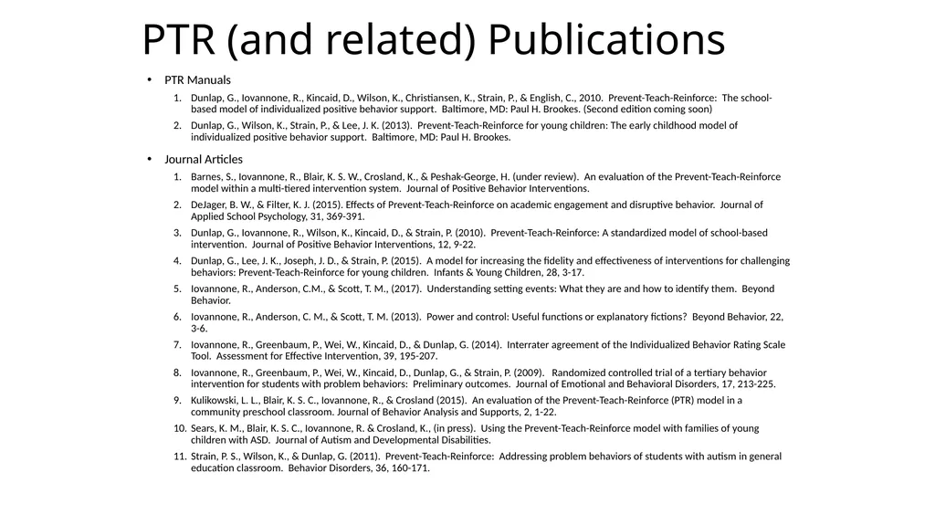 E16-The Prevent-Teach-Reinforce FBA/BIP Model for - slide 69 of 73