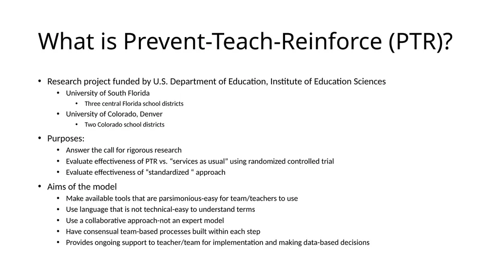 E16-The Prevent-Teach-Reinforce FBA/BIP Model for - slide 10 of 73