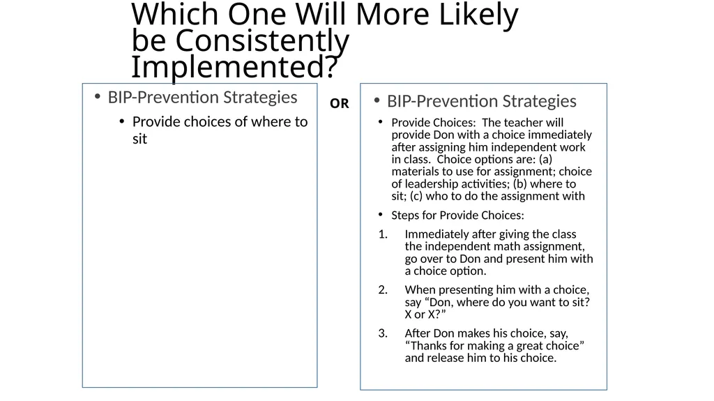 E16-The Prevent-Teach-Reinforce FBA/BIP Model for - slide 52 of 73