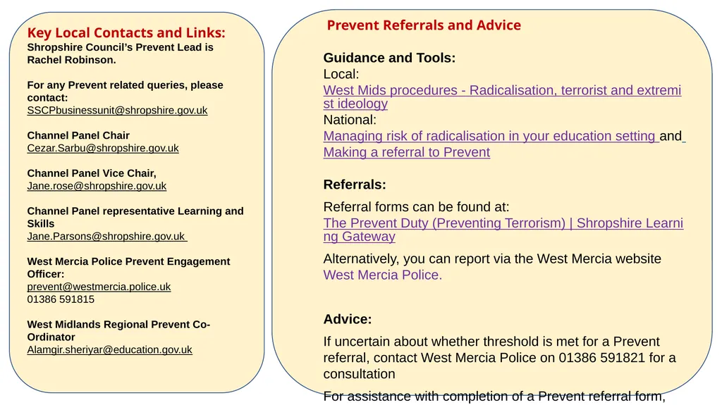 The Prevent Duty = Safeguarding Since July 2015 - slide 5 of 9