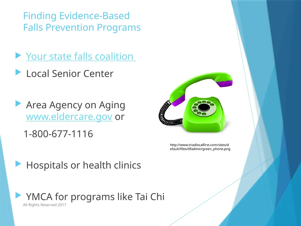 Standing Together to Prevent Falls AOTA/APTA’s - slide 26 of 34