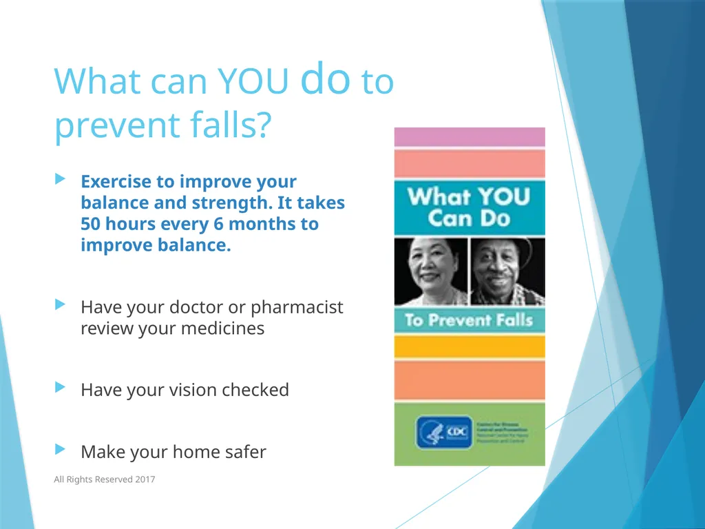 Standing Together to Prevent Falls AOTA/APTA’s - slide 11 of 34
