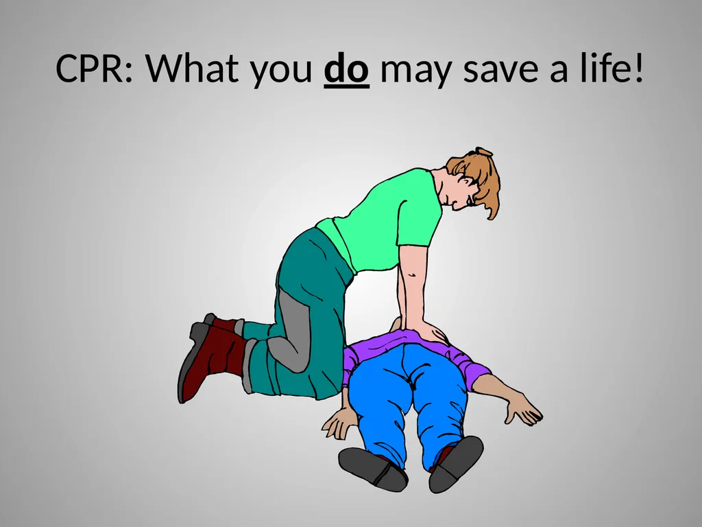 Hands Only CPR American Heart Association CPR Pre - slide 5 of 14