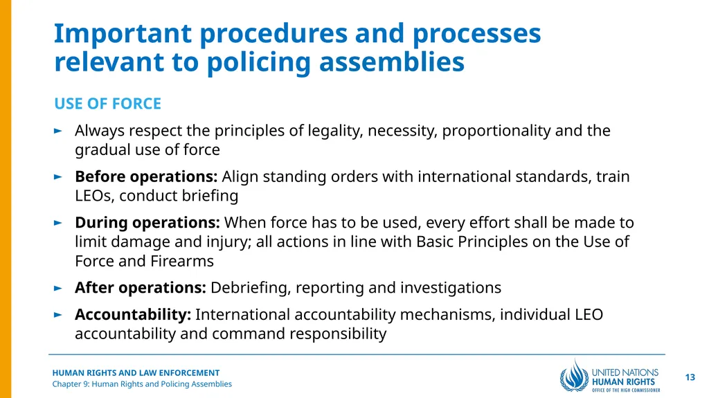 Human Rights and Policing Assemblies Chapter 9 2 © - slide 13 of 15