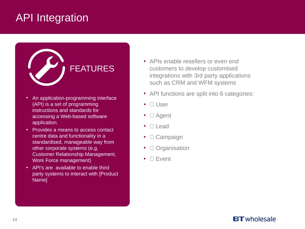 [INSERT LOGO HERE] [PRODUCT NAME] Company Details - slide 14 of 17