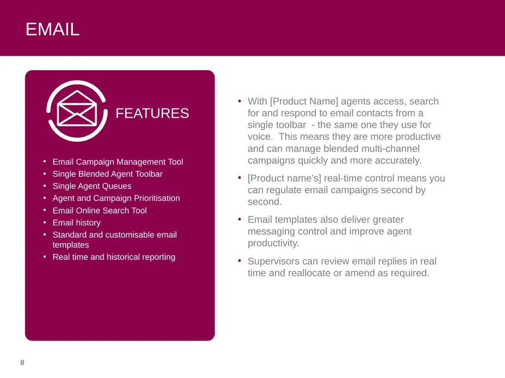 [INSERT LOGO HERE] [PRODUCT NAME] Company Details - slide 8 of 17