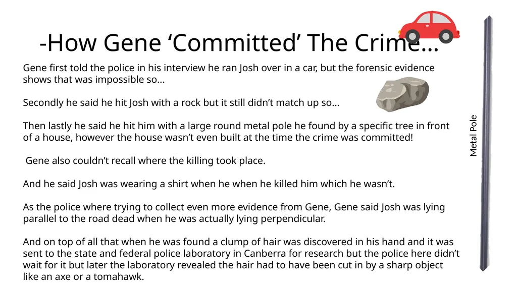 Gene Gibson Court Case Timeline -Background - slide 6 of 10