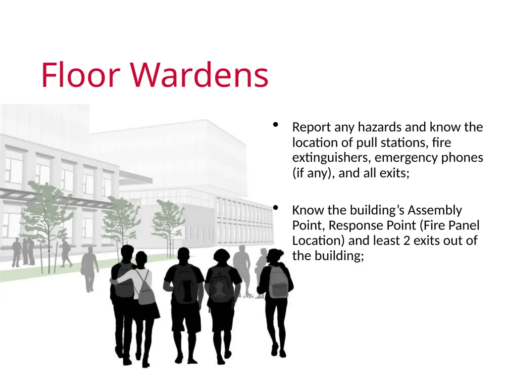 Evacuation Training Safety and Risk Services 2023 - slide 4 of 14