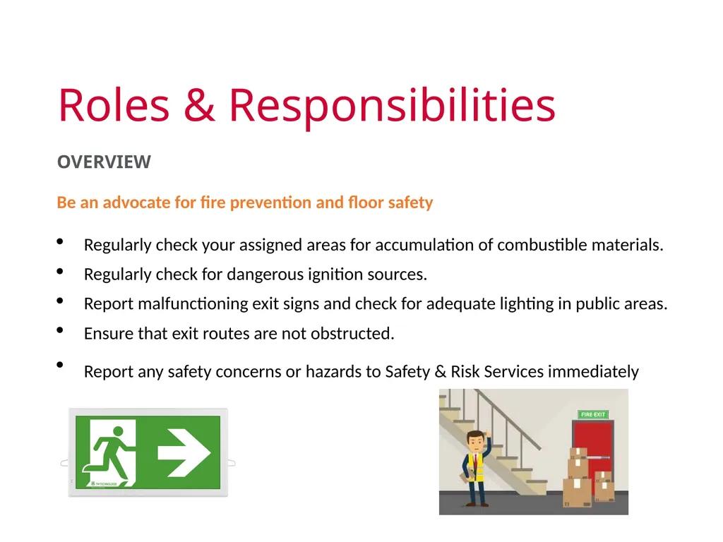 Evacuation Training Safety and Risk Services 2023 - slide 3 of 14
