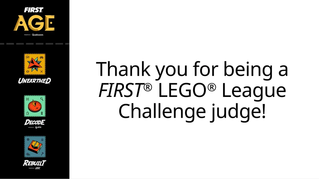 DISCLAIMER This presentation is designed for judge - slide 25 of 25