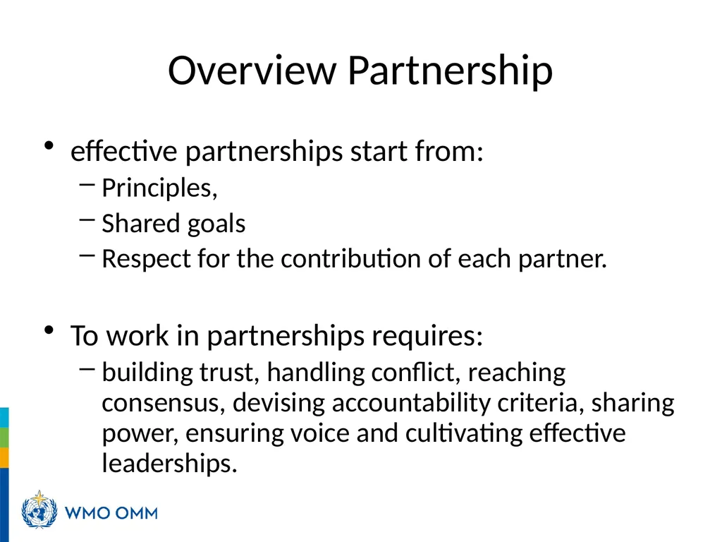 Partnership and Resource Mobilization Dr. Mark - slide 3 of 12