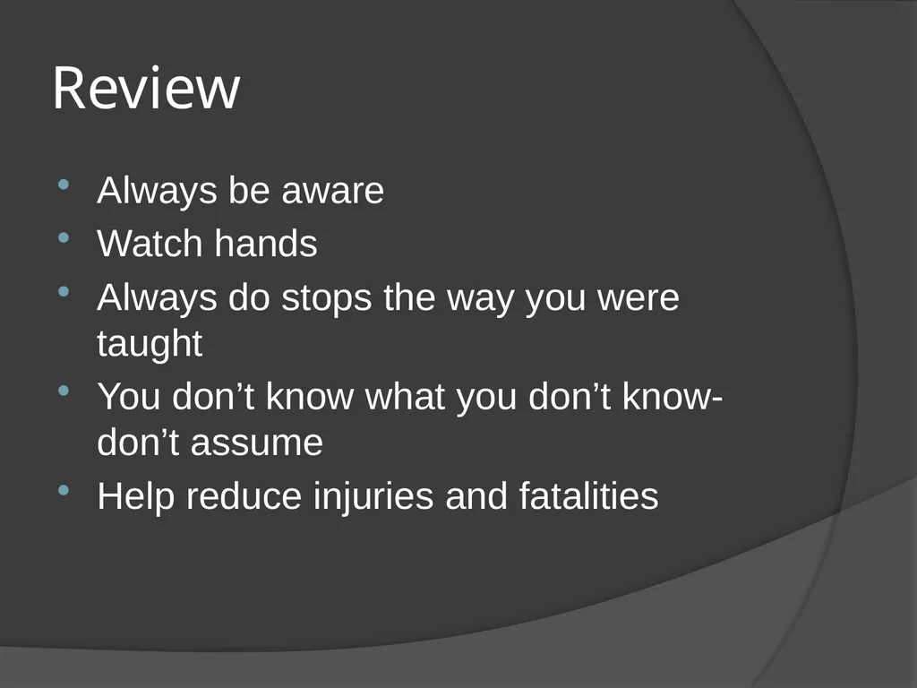 Traffic Stop Training CBT A Law Enforcement Course - slide 33 of 34