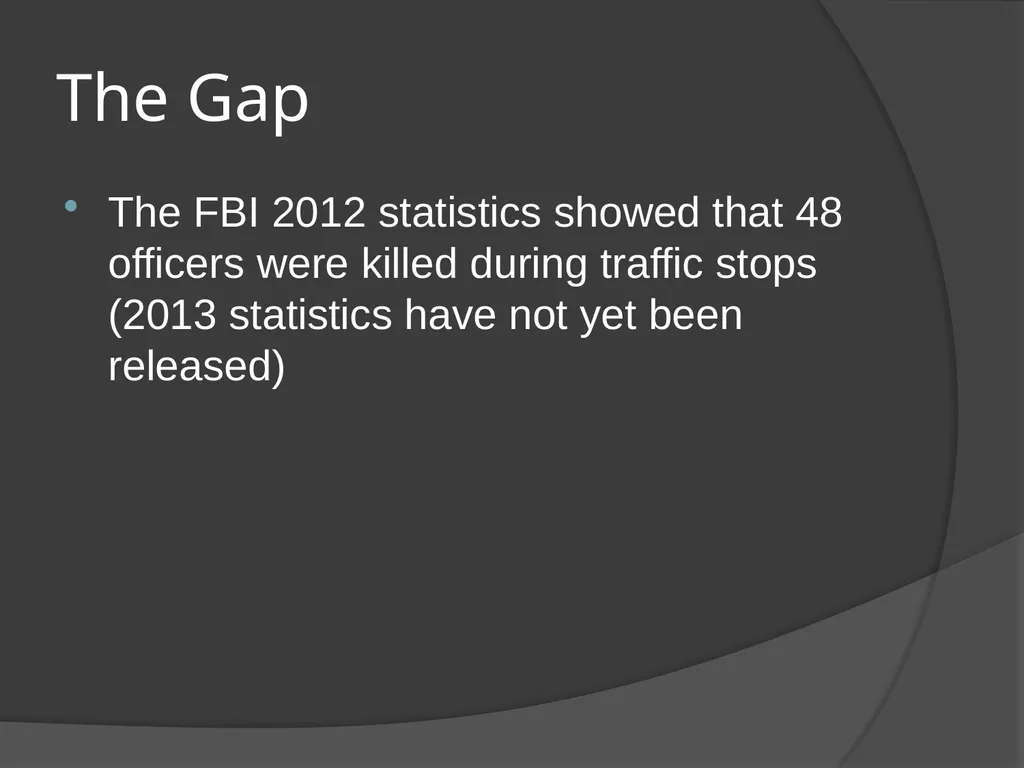 Traffic Stop Training CBT A Law Enforcement Course - slide 7 of 34