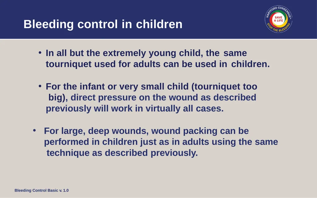 Bleeding Control (B-Con) Basic Copyright © 2017 by - slide 55 of 61