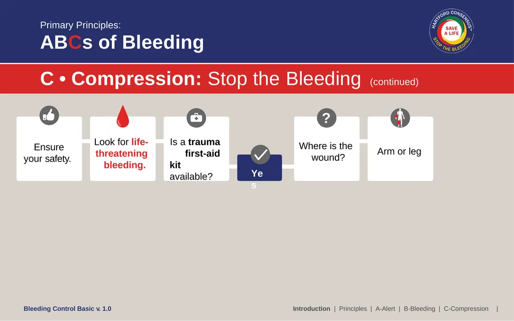 Bleeding Control (B-Con) Basic Copyright © 2017 by - slide 22 of 61
