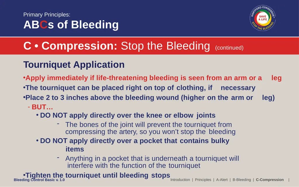 Bleeding Control (B-Con) Basic Copyright © 2017 by - slide 27 of 61