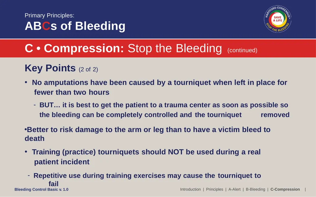 Bleeding Control (B-Con) Basic Copyright © 2017 by - slide 39 of 61