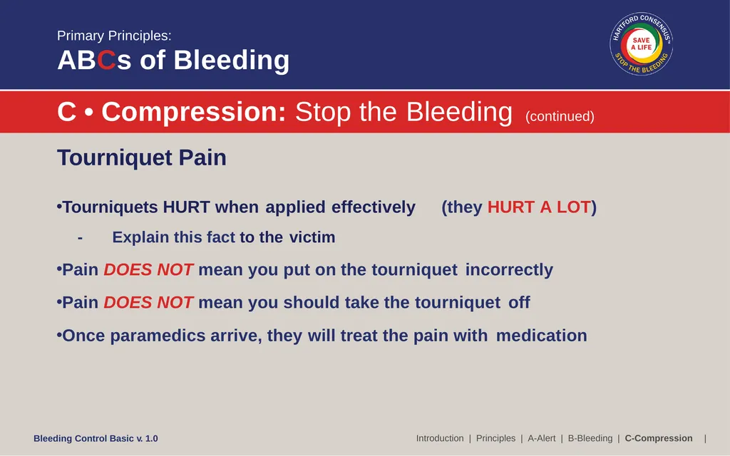 Bleeding Control (B-Con) Basic Copyright © 2017 by - slide 40 of 61